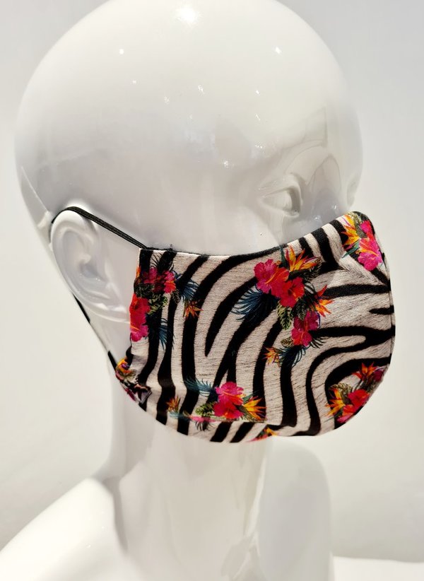 Mund-Nasen-Maske Zebra 1